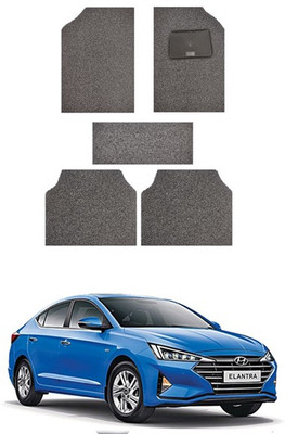 RKPSP PVC 5D Mat For  Hyundai Universal For Car(Black)