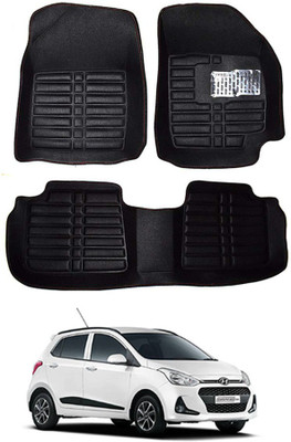 RKPSP Plastic 5D Mat For  Hyundai Grand i10(Black)