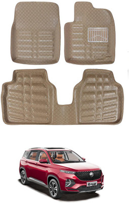 RKPSP Plastic 5D Mat For  MG Hector Plus(Beige)