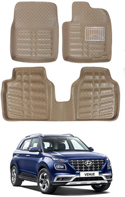 RKPSP Plastic 5D Mat For  Hyundai Venue(Beige)