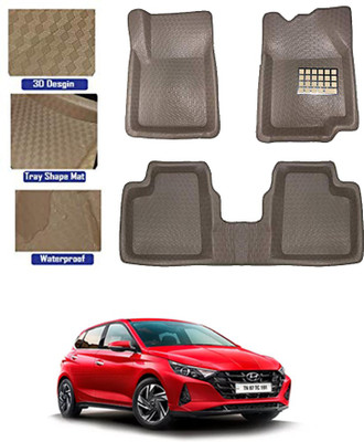 RKPSP PVC Tray Mat For  Hyundai i20(Beige)