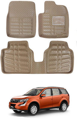 RKPSP Plastic 5D Mat For  Mahindra XUV 500(Beige)