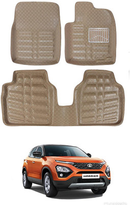 RKPSP Plastic 5D Mat For  Tata Harrier(Beige)