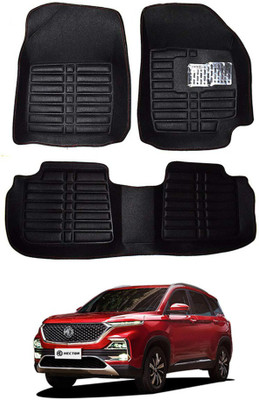 RKPSP Plastic 5D Mat For  MG Hector(Black)