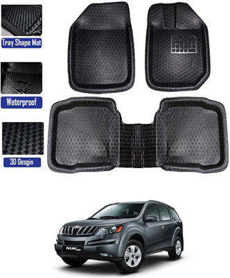 RKPSP PVC Tray Mat For  Mahindra XUV 500(Black)
