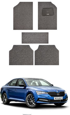 RKPSP PVC 5D Mat For  Skoda Superb(Black)