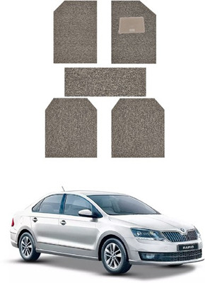 RKPSP PVC 5D Mat For  Skoda Rapid(Beige)