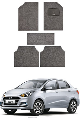 RKPSP PVC 5D Mat For  Hyundai Xcent(Black)