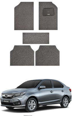 RKPSP PVC 5D Mat For  Honda Amaze(Black)