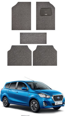 RKPSP PVC 5D Mat For  Datsun Go+(Black)