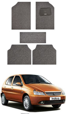 RKPSP PVC 5D Mat For  Tata Indica(Black)