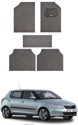 RKPSP PVC 5D Mat For  Skoda Fabia(Black)