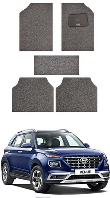 RKPSP PVC 5D Mat For  Hyundai Venue(Black)