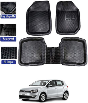 RKPSP PVC Tray Mat For  Volkswagen Polo(Black)