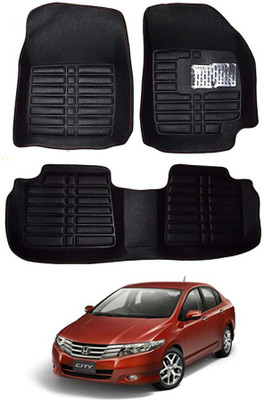 RKPSP Plastic 5D Mat For  Honda City i-Vtec(Black)