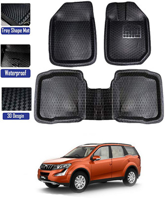 RKPSP PVC Tray Mat For  Mahindra XUV 500(Black)