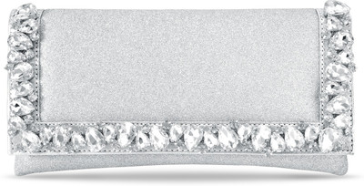 PEORA Party Silver  Clutch