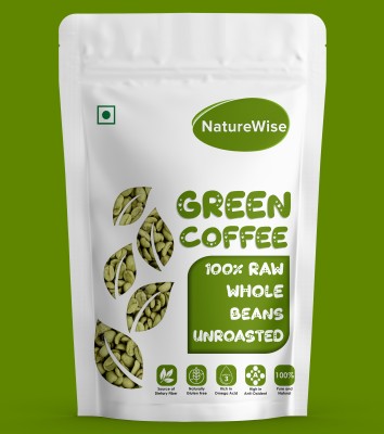 Naturewise Organic Green Coffee Beans - 750 Gram | For Immunity Building and Weight Loss Coffee Beans(750 g)