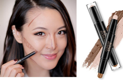 ADJD CONTOUR 3D BALM HIGHLIGHT & CONTOUR STICK Concealer(BEIGE, 6.2 g)