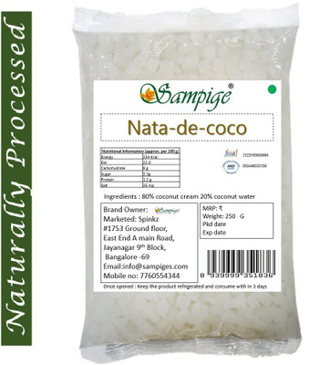 Sampige Nata de coco 5 MM- 250 Gram(250 g)