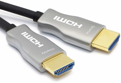 microware HDMI Cable 40 m HDMI 2.0 Active Optical Cable, Support 18gbps and 4K@60Hz HDR/CEC/HDCP 2.2,(Compatible with HDMI 2.0b AOC, HDCP1.4, HDCP2.2, UHD,, Dolby True HD, DTS-HD, ARC,, Black)
