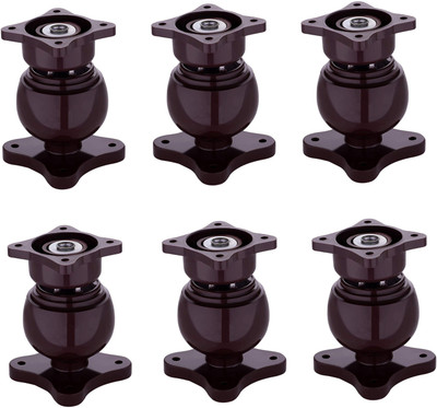 HETADHYA M - 5 BROWN Door Magnet/Door Magnet Catcher/Door Holder /Magnetic Door Stopper ( PACK OF 6) Door Mounted Door Stopper(Brown)