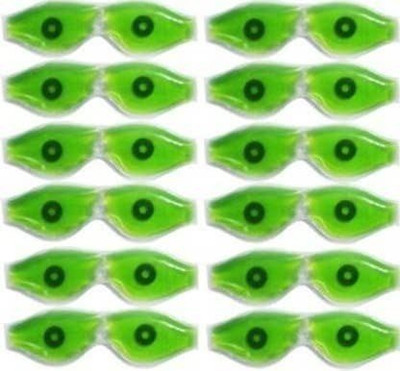 Planetone Cool Magnetic Gel Eye Mask Aloevera Relaxing Stress Free Eye Mask Pack of 12(10 g)