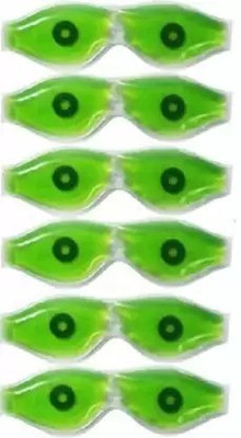Planetone Cool Magnetic Gel Eye Mask Aloevera Relaxing Stress Free Eye Mask Pack of 6(10 g)