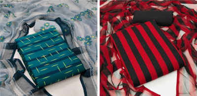 ANAND Crepe Printed Salwar Suit Material