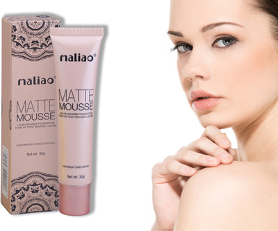 maliao matte Mousse Liquid Foundation Lightweight Shine Control 30g Foundation(soft ivory, 30 g)