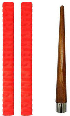 FashionFitness Cricket Bat Grip Cone with 2 Grip Combo (Multicolor Assorted))(Pack of 3)