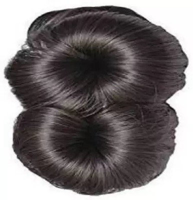 EASYOUNG Extensions And Wigs Natural Clip Bun (Brown)  Extension Hair Extension