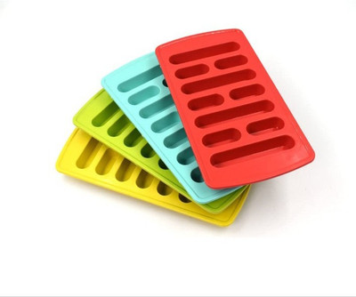 vennux ICE TRAY Multicolor Plastic Ice Cube Tray (Pack of4) Multicolor Plastic Ice Cube Tray(Pack of4)