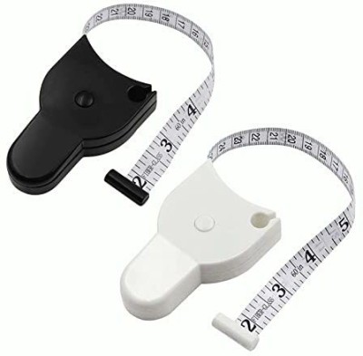 dreamexpo Self-Tightening Body Fat Measuring Ruler Professional Double Sided scale Measurement Tape(10 mm)