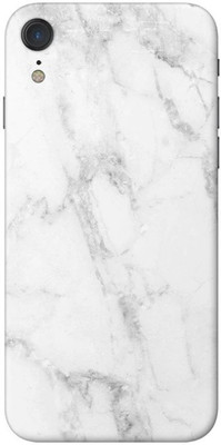 Orgic India Apple iPhone XR Mobile Skin(White Marble)