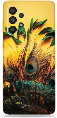 SkinoMania Samsng Glx A33(5G) Mobile Skin(Multicolor Vasudev Pankh)