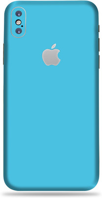 AsSkin Apple iPhone X Mobile Skin(Ultra Super Lightblue Matte Skin With High Matte Finish..)