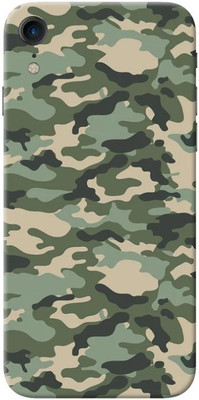 Orgic India Apple iPhone XR Mobile Skin(Camo Green)