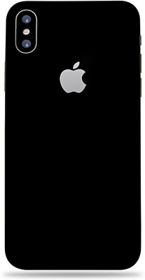 Jeeva Creation Apple iPhone X, Apple iPhone X Mobile Skin(Ultra Super Black Matte Skin With High Matte Finish.)