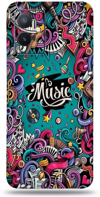 SkinoMania Iqoo Z6 5g Mobile Skin Mobile Skin(Multicolor Music)