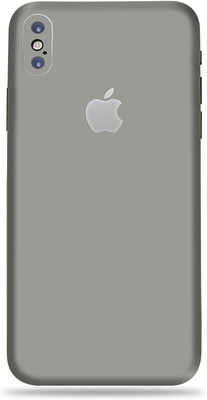 AsSkin Apple iPhone X Mobile Skin(Ultra Super Grey Matte Skin With High Matte Finish..)