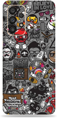 SkinoMania Samsng Glx A33(5G) Mobile Skin(Multicolor Zombie Graffiti)