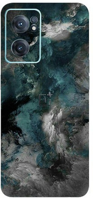 Jeeva Creation One Plus Nord Ce2 5g Mobile Skin(Ultra Super Dark Clouds Skin With High Matte Finish.)