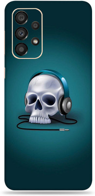 SkinoMania Samsng Glx A33(5G) Mobile Skin(Multicolor Skull Music)
