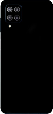 BugguSkin Samsung Galaxy F12, SAMSUNG Galaxy F12 Mobile Skin(Ultra Super Black Matte Skin With High Matte Finish.)