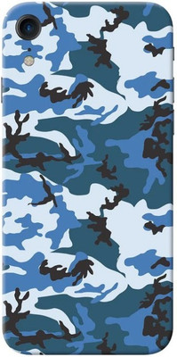 Orgic India Apple iPhone XR Mobile Skin(Camo Blue)