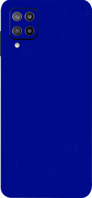 BugguSkin Samsung Galaxy F12, SAMSUNG Galaxy F12 Mobile Skin(Ultra Super Blue Matte Skin With High Matte Finish.)