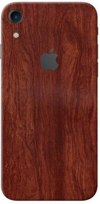 Orgic India Apple iPhone XR Mobile Skin(Dark Wood)