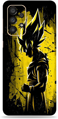 SkinoMania Samsng Glx A33(5G) Mobile Skin(Multicolor Goku Yellow)