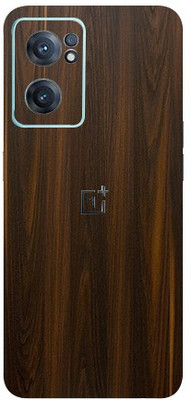 AsSkin OnePlus Nord Ce2 5g Mobile Skin(Ultra Super Mahogeny Wood With High Matte Finish..,)